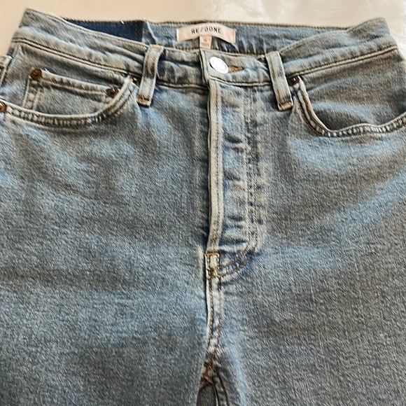Re/Done 90’s High Rise Ankle Crop Size 26 - Picture 15 of 16